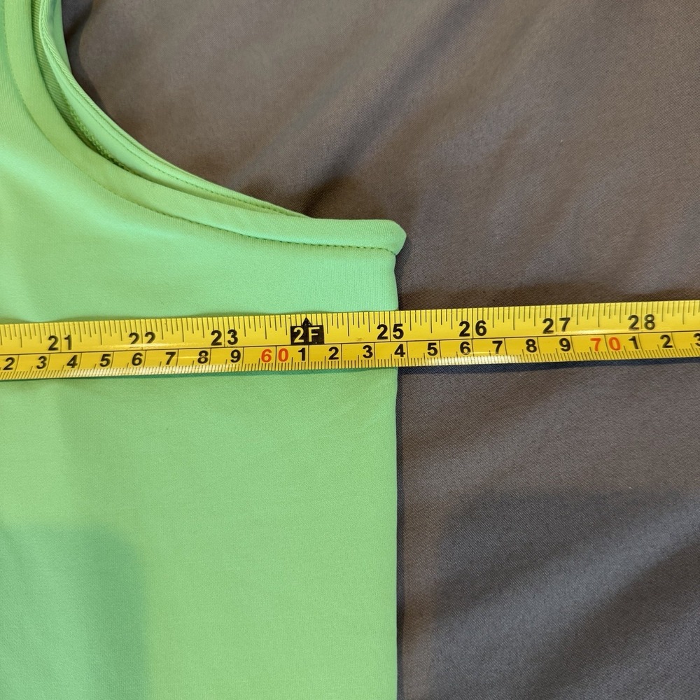 Peter Millar Vest Golf Element Wicking Mens XL Green 1/4 Zip Mock‎ Neck - Picture 6 of 6